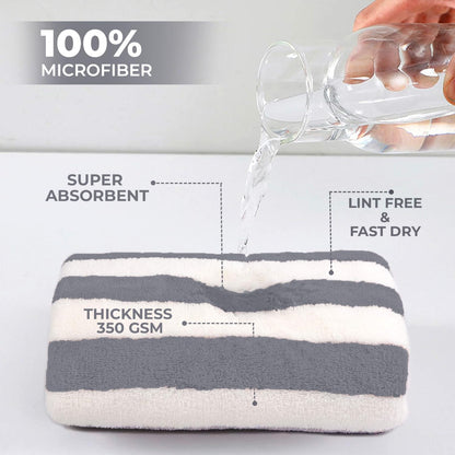 Soft absorbent towel for kids and adults