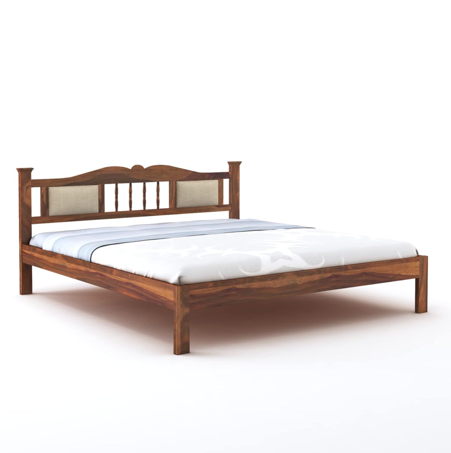Sheesham Wood Queen Size Bed for Modern Indian Homes

