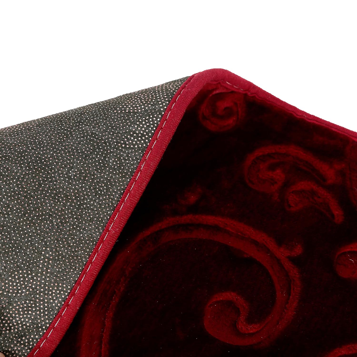 Grey soft anti-skid bath mat for bathroom