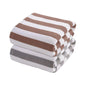 Soft lightweight cotton body towel with high absorbency