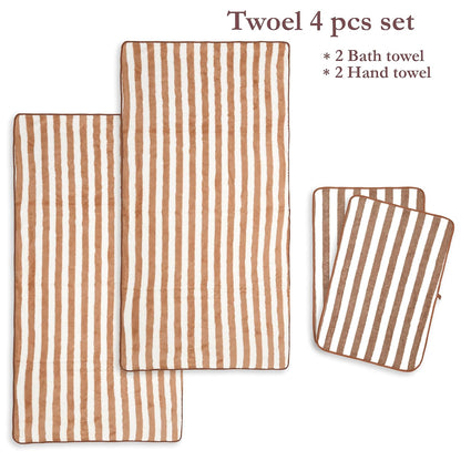 Super Absorbent Soft Bath Towels by Curious Lifestyle