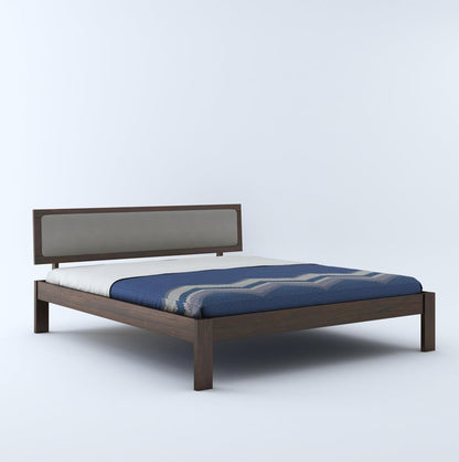 Wooden King Size Bed with Headboard