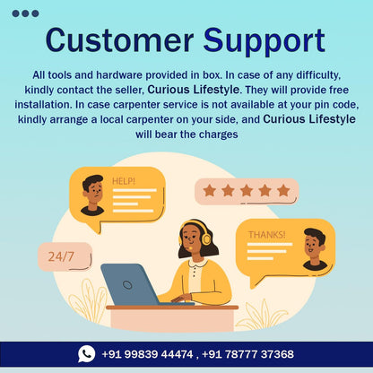 Space-saving wooden nightstand next to bed