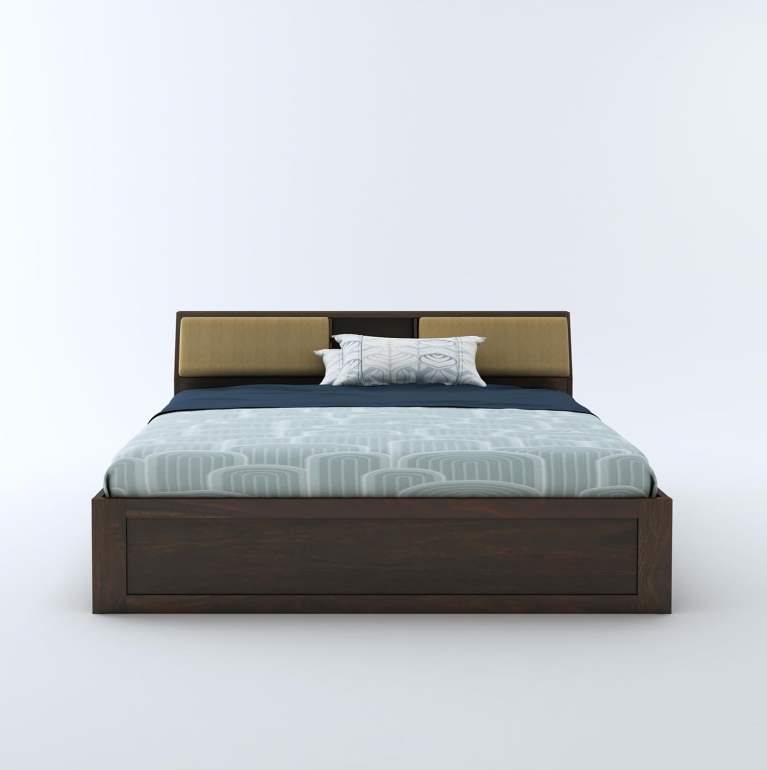 Sturdy Sheesham Wood King Bed