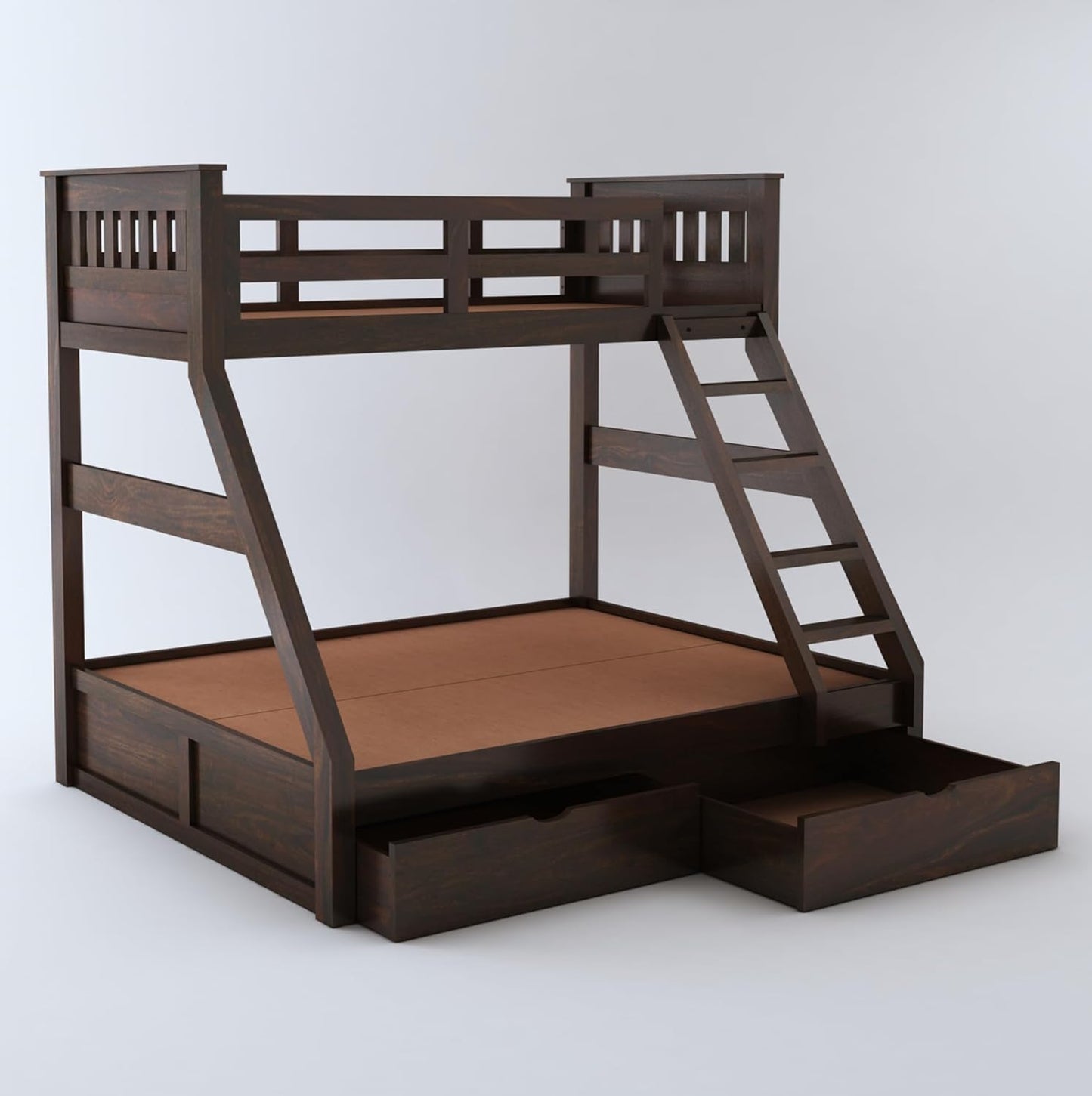 Stylish double bunk bed for home