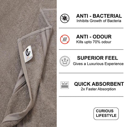 Premium combed cotton 600 GSM thick bath towel for luxury use