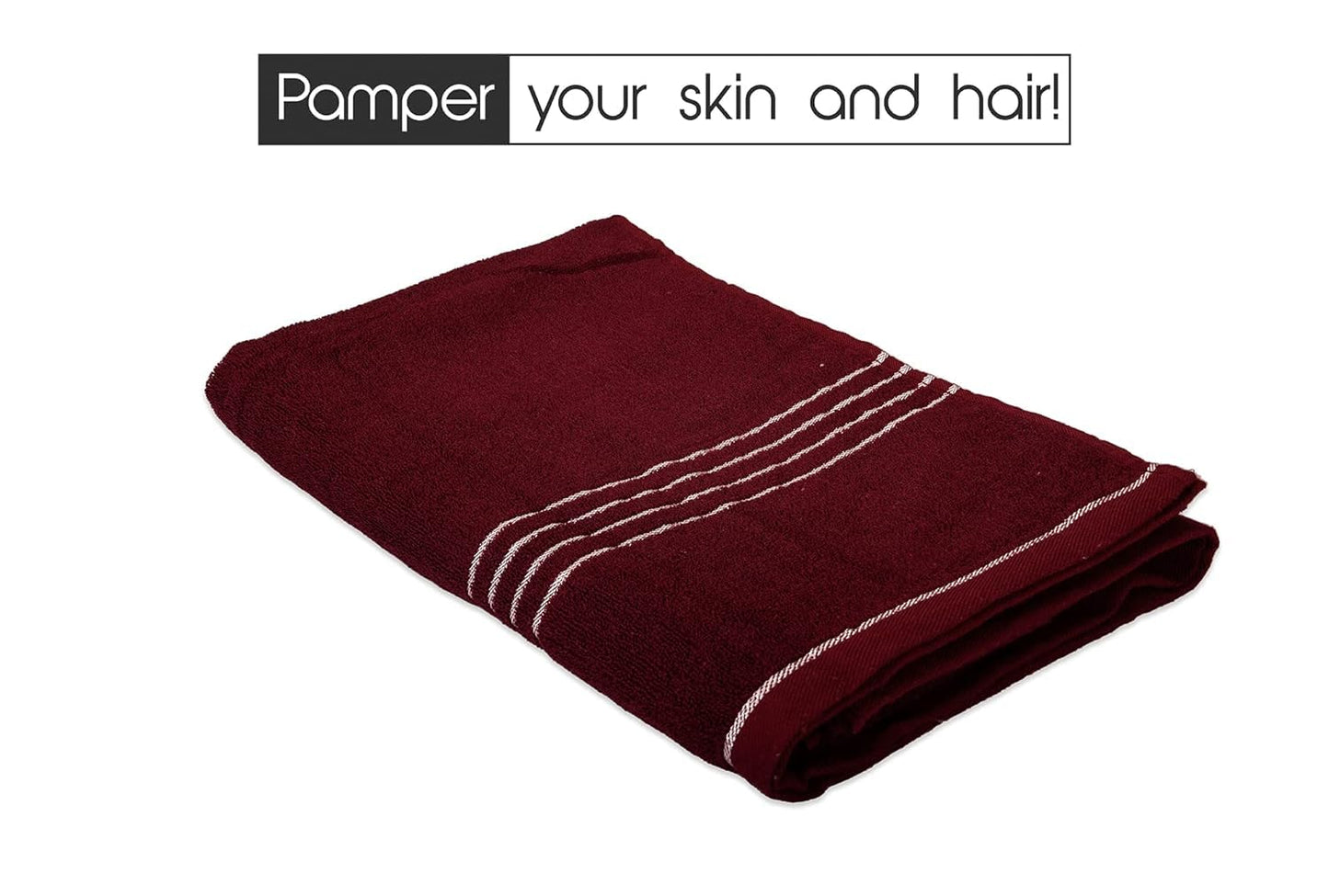 Ultra soft combed cotton bath towel for sensitive skin