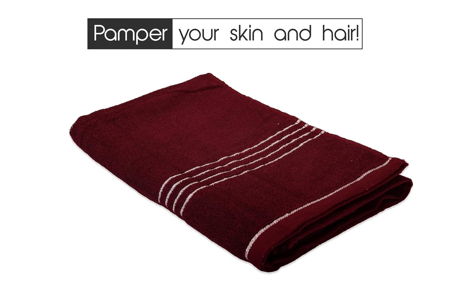 Ultra soft combed cotton bath towel for sensitive skin