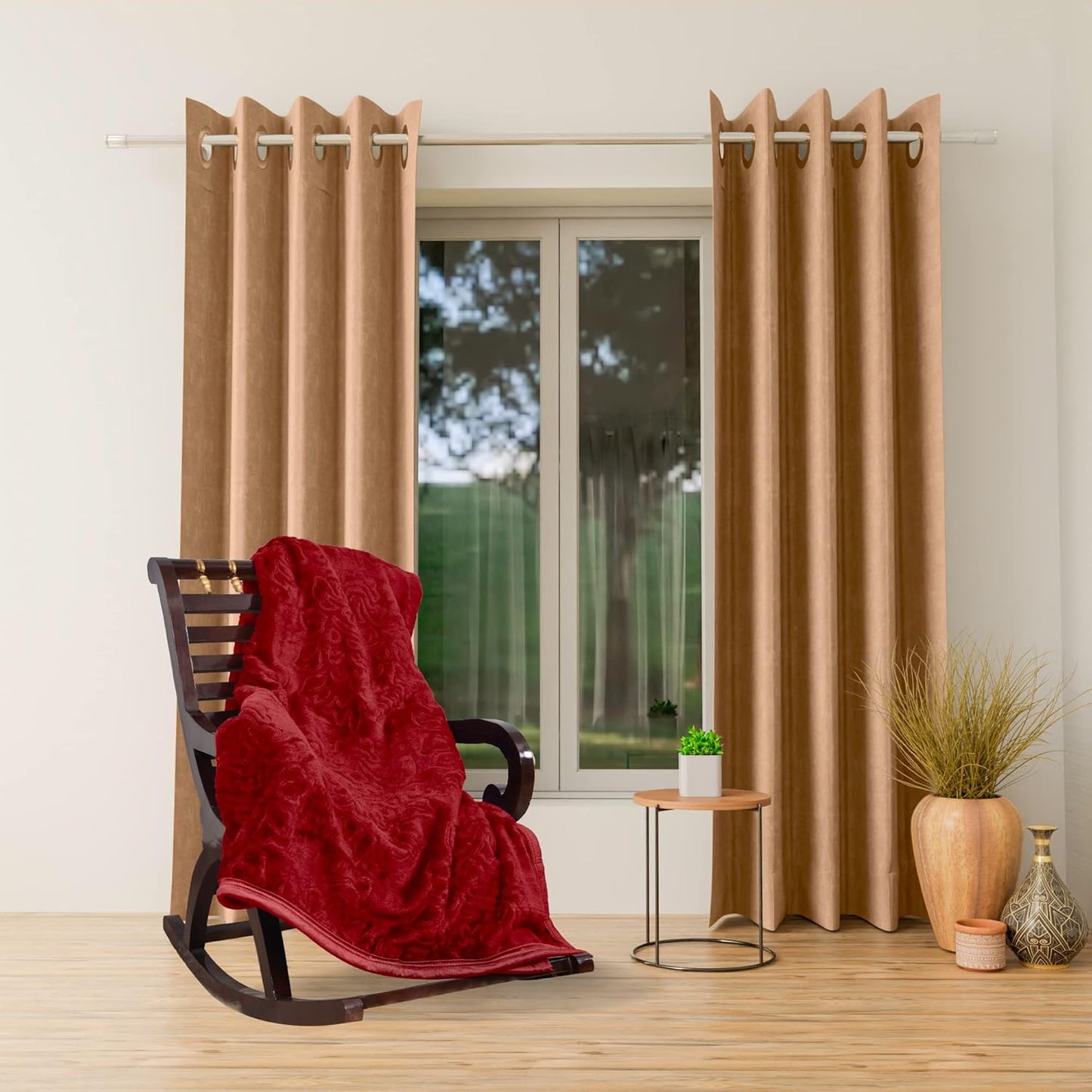 Velvet touch soft mink blanket double bed