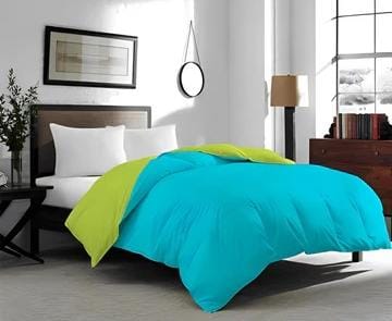Reversible Comforter 220 GSM Microfiber Reversible AC Comforter/Blanket for Winter
