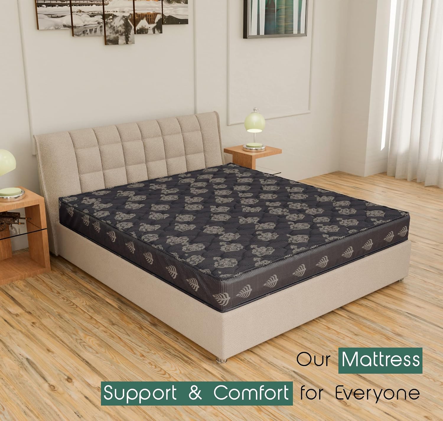 Breathable fabric mattress for cool and fresh sleep