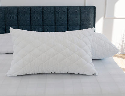 Curious Lifestyle premium quilted microfiber bed pillows set of 2