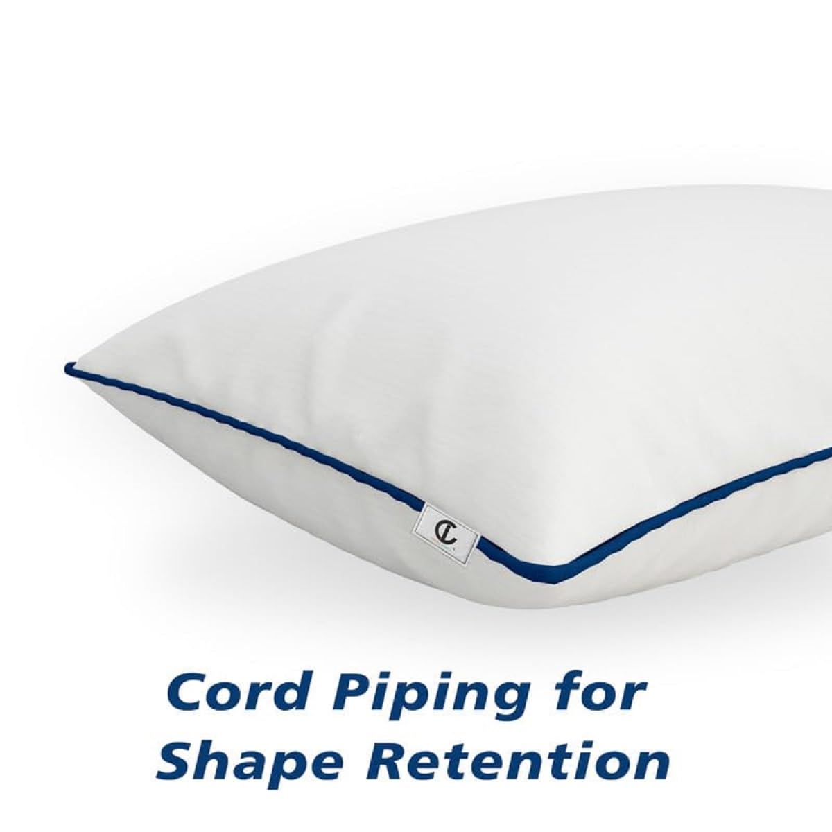 Machine washable microfiber pillows for bedroom