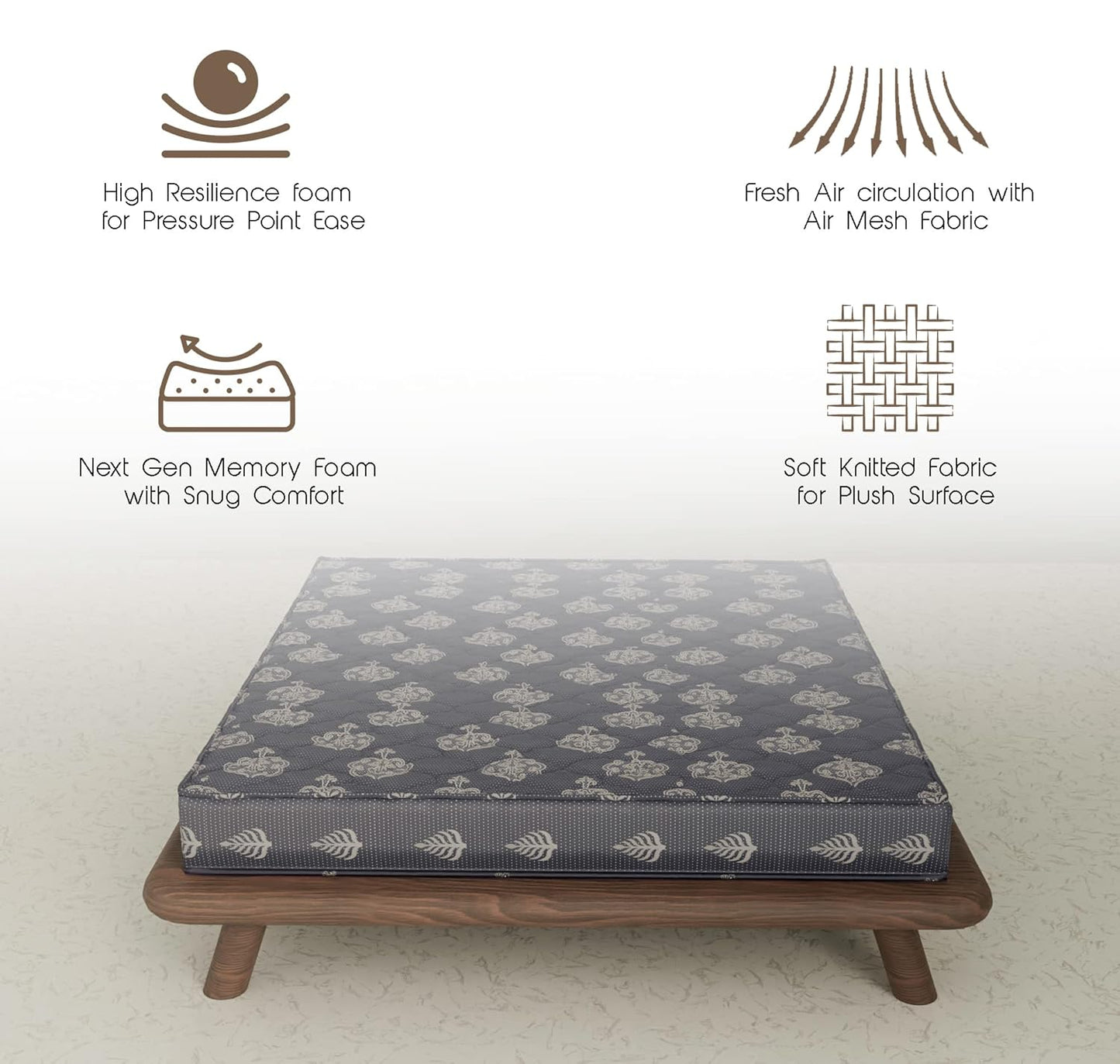 Durable high density foam mattress India