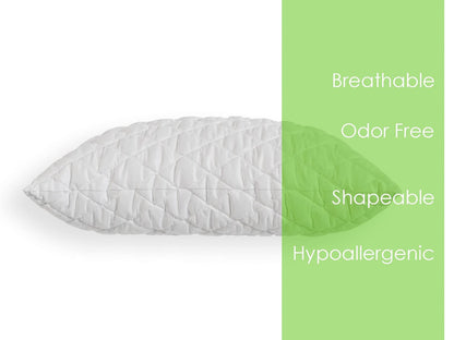 Soft and luxurious microfiber sleeping pillows for side sleepers
